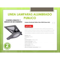 Lámpara Alumbrado Público...