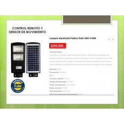 LAMPARA ALUMBRADO PUBLICO...