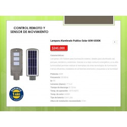 LAMPARA ALUMBRADO PUBLICO...